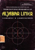 Aljabar linier : teori dan soal pendahuluan