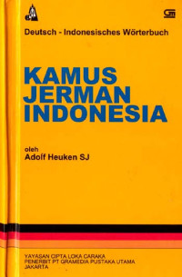 Image of Deutch-Indonesisches worterbuch = Kamus Jerman Indonesia