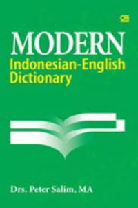 Image of Modern Indonesian - Enghlish Dictionary