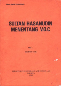 Image of Sultan Hasanudin menentang V.O.C